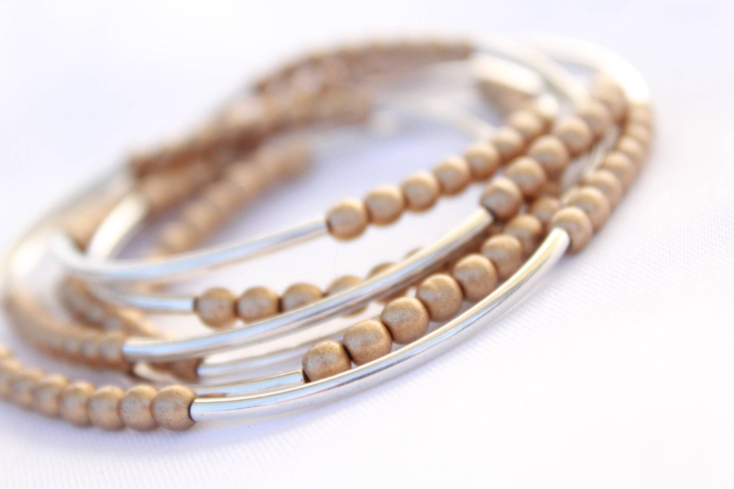 Handmade Six Wrap Bracelet